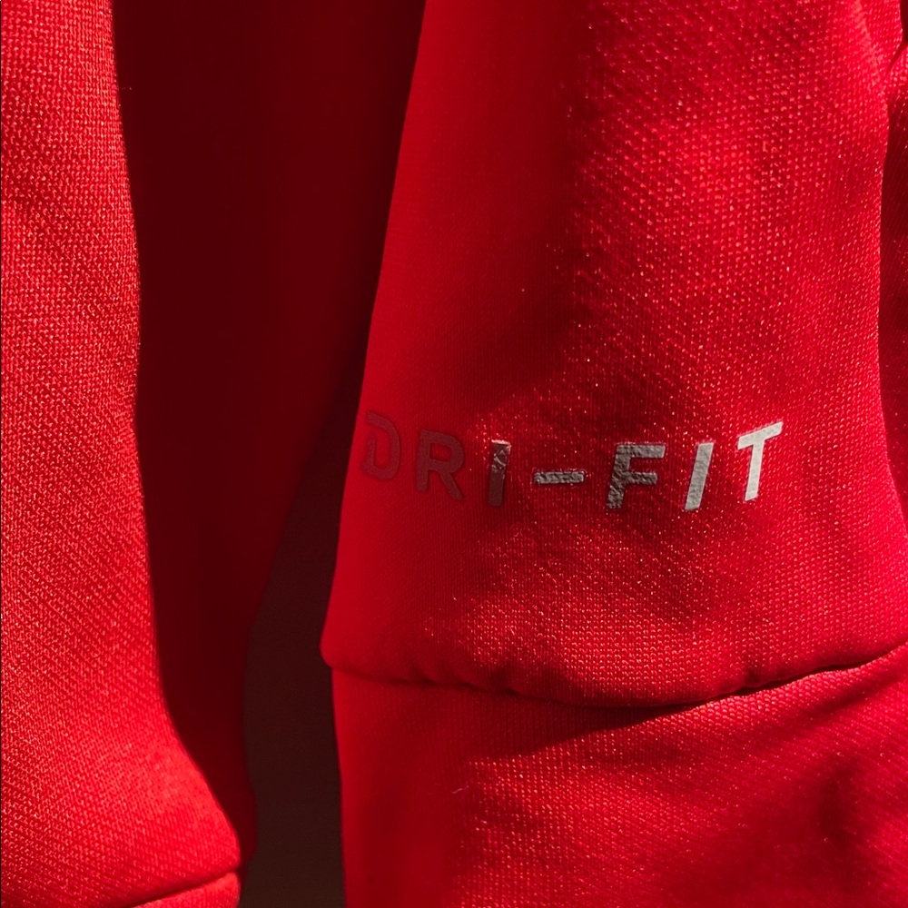 Nike Men's Bold Red Hoodie - Picture 8 of 11